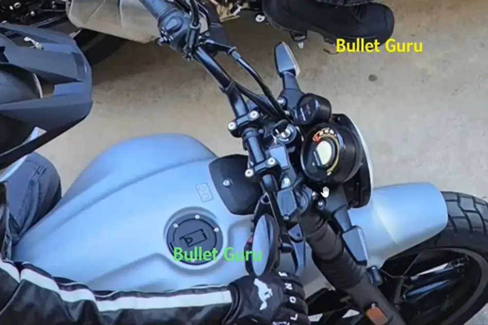 Royal Enfield Guerrilla 450 Spy Shot 3