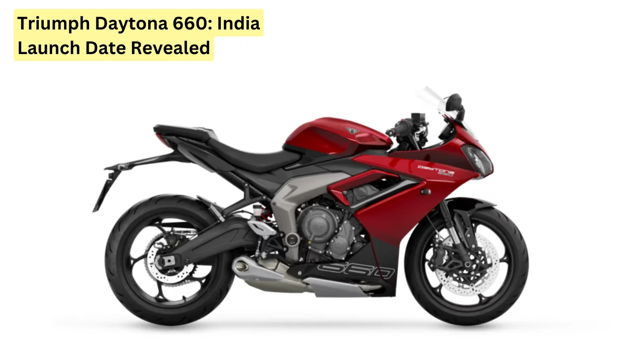 Triumph Daytona 660 India Launch Date Revealed