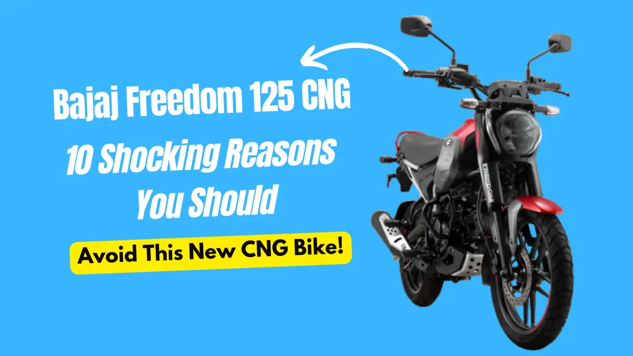 Bajaj CNG Bike Freedom 125 Launched: World's First CNG Two-Wheeler Hits ...